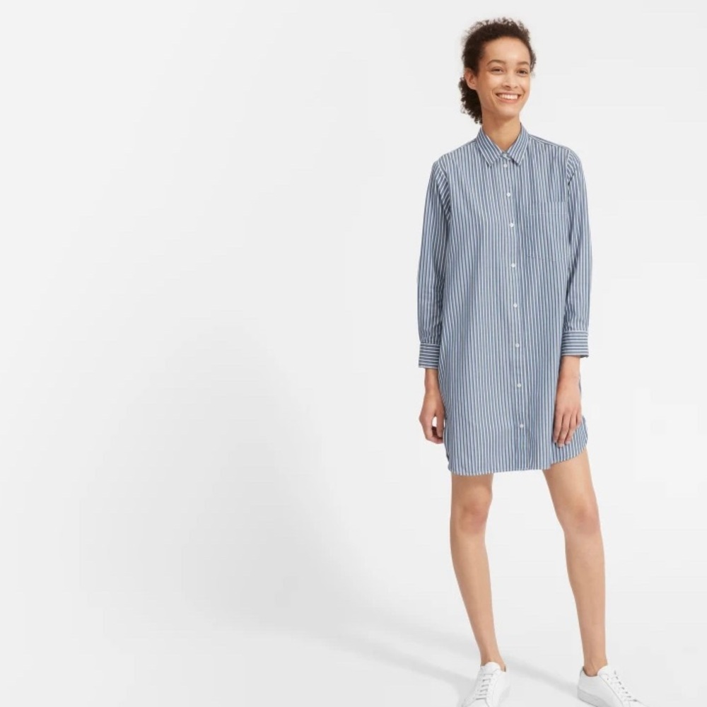 Everlane Cotton Shirtdress size 2